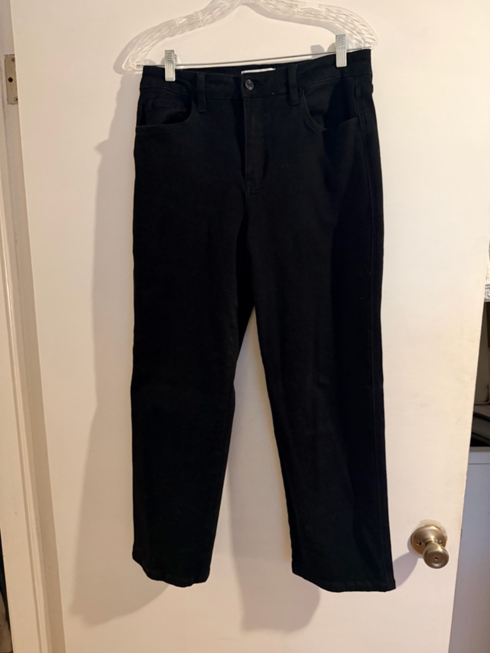 Vervet Black Straight/Cropped Jeans – Size 30